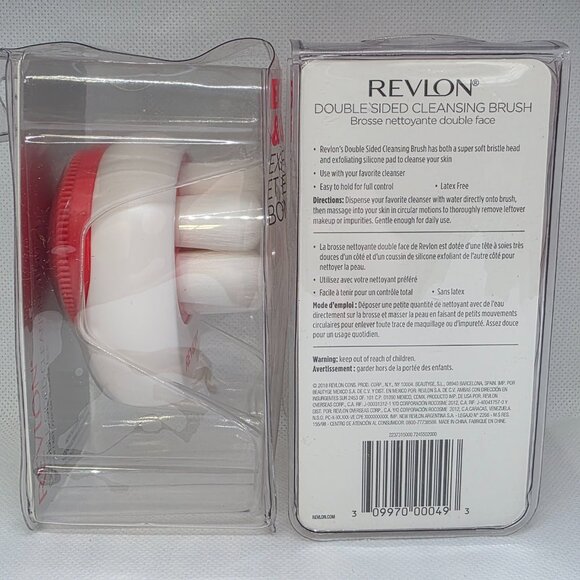 Revlon Exfoliate & Glow Double Sided Cleansing Brush Lot of 2 - Picture 4 of 9